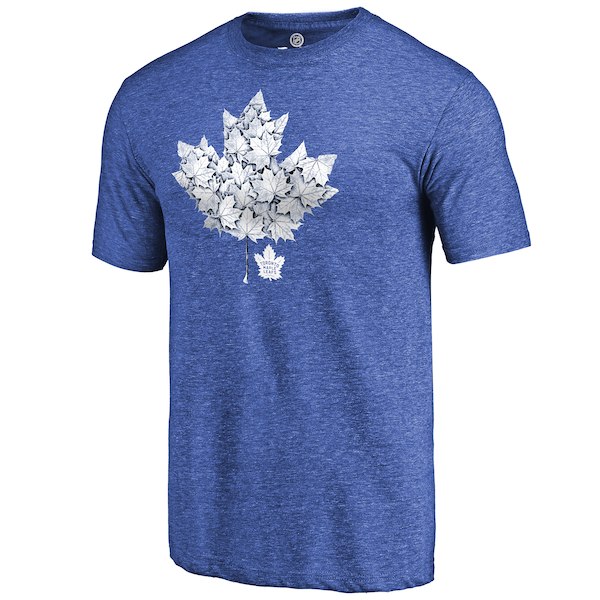 Toronto Maple Leafs Fanatics Branded Royal Hometown Collection Leafs Tri Blend T-Shirt Toronto Maple Leafs Fanatics Branded Royal Hometown Collection Leafs Tri Blend T-Shirt