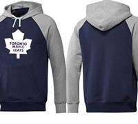 Toronto Maple Leafs Pullover Hoodie Dark Blue & Grey Toronto Maple Leafs Pullover Hoodie Dark Blue & Grey