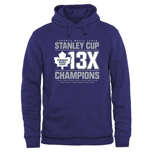 Toronto Maple Leafs Rinkside Victor Pullover Hoodie Royal Toronto Maple Leafs Rinkside Victor Pullover Hoodie Royal