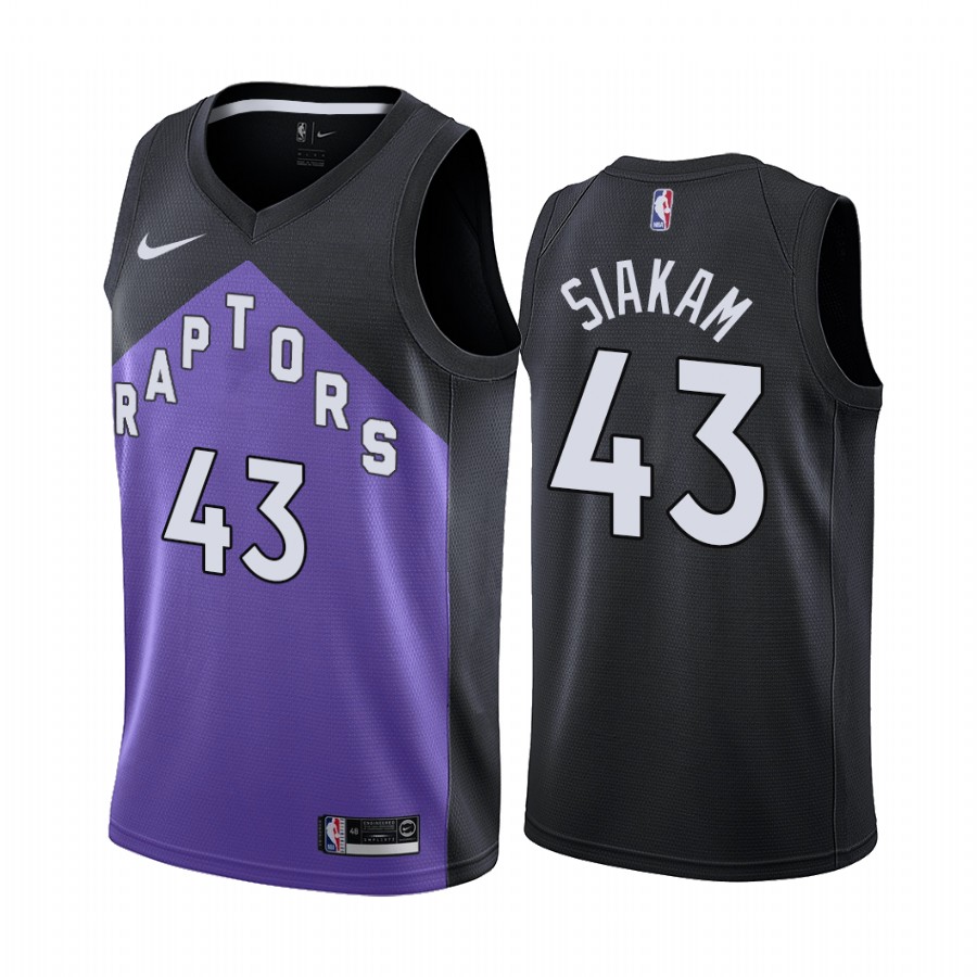 Toronto Raptors #43 Pascal Siakam Purple NBA Swingman 2020-21 Earned Edition Jersey Toronto Raptors #43 Pascal Siakam Purple NBA Swingman 2020-21 Earned Edition Jersey