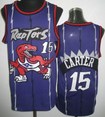 Toronto Raptors 15 Vince Carter Purple Revolution 30 NBA Jerseys