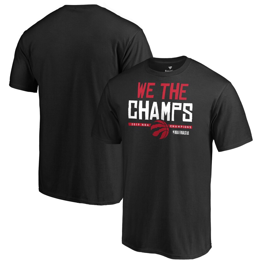 Toronto Raptors Fanatics Branded 2019 NBA Finals Champions Hometown We The Champs T-Shirt Black Toronto Raptors Fanatics Branded 2019 NBA Finals Champions Hometown We The Champs T-Shirt Black