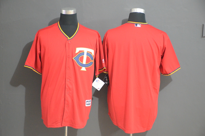 Twins Blank Red Cool Base Jersey Twins Blank Red Cool Base Jersey