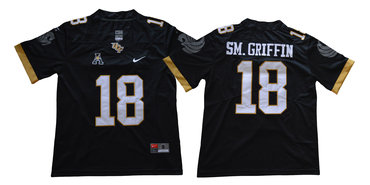 UCF Knights 18 Shaquem Griffin Black College Football Jersey UCF Knights 18 Shaquem Griffin Black College Football Jersey