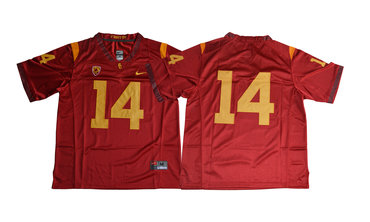 USC Trojans 14 Sam Darnold Red College Football Jersey USC Trojans 14 Sam Darnold Red College Football Jersey