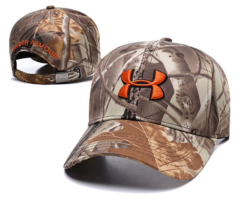 Under Armour Fresh Logo Camo Peaked Adjustable Hat TX