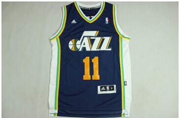 Utah Jazz 11# EXUM Dark Blue NBA Jersey