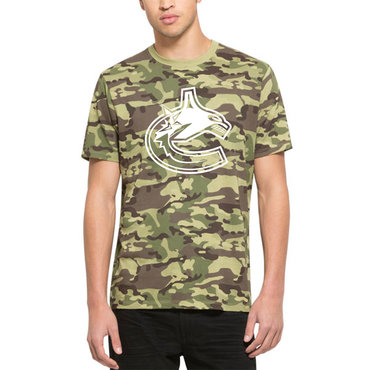 Vancouver Canucks '47 Alpha T-Shirt Camo Vancouver Canucks '47 Alpha T-Shirt Camo