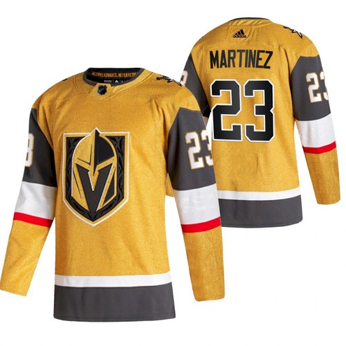 Vegas Golden Knights #23 Alec Martinez 2020-21 Men Gold Alternate Jersey Vegas Golden Knights #23 Alec Martinez 2020-21 Men Gold Alternate Jersey