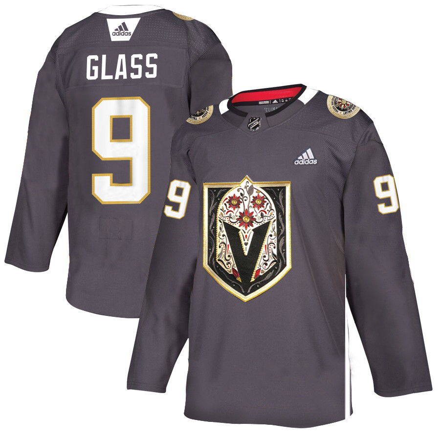Vegas Golden Knights 9 Cody Glass Gray Dia De Los Muertos Adidas Jersey Vegas Golden Knights 9 Cody Glass Gray Dia De Los Muertos Adidas Jersey