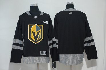 Vegas Golden Knights Black 1917-2017 100th Anniversary Adidas Jersey