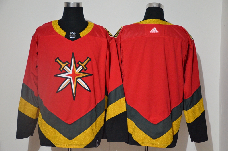Vegas Golden Knights Blank Red 2020-21 Reverse Retro Adidas Jersey Vegas Golden Knights Blank Red 2020-21 Reverse Retro Adidas Jersey