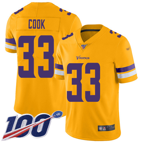 Vikings #33 Dalvin Cook Gold Youth Stitched Football Limited Inverted Legend 100th Season Jersey Vikings #33 Dalvin Cook Gold Youth Stitched Football Limited Inverted Legend 100th Season Jersey