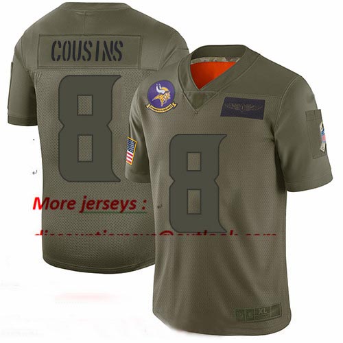 Vikings #8 Kirk Cousins Camo Youth Stitched Football Limited 2019 Salute to Service Jersey Vikings #8 Kirk Cousins Camo Youth Stitched Football Limited 2019 Salute to Service Jersey