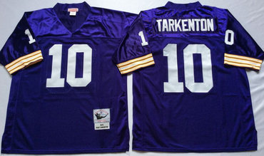 Vikings 10 Fran Tarkenton Purple Throwback Jersey Vikings 10 Fran Tarkenton Purple Throwback Jersey