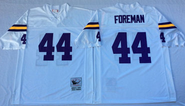 Vikings 44 Chuck Foreman White Throwback Jersey Vikings 44 Chuck Foreman White Throwback Jersey