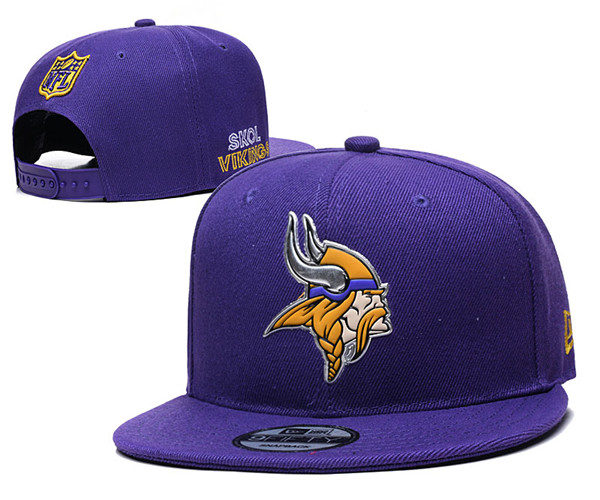 Vikings Team Logos Adjustable Hat  YD