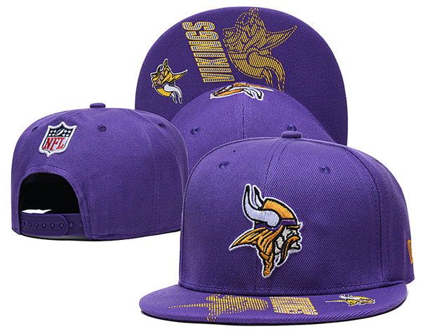 Vikings Team Logos Adjustable Hat GS