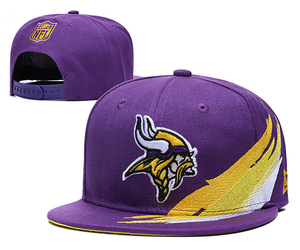 Vikings Team Logos Adjustable Hat YD 2