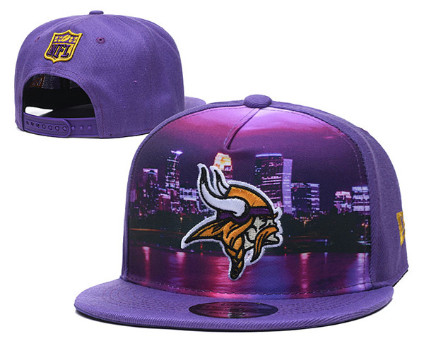 Vikings Team Logos Adjustable Hat YD