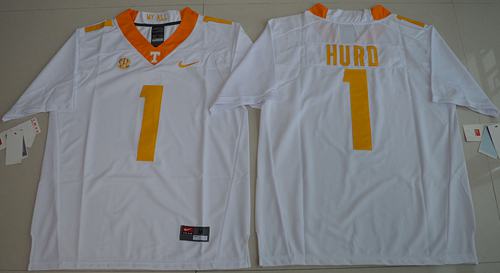 Vols #1 Jalen Hurd White Limited Stitched NCAA Jersey Vols #1 Jalen Hurd White Limited Stitched NCAA Jersey