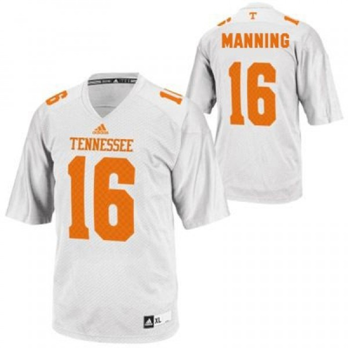 Vols #16 Peyton Manning White Stitched Jersey Vols #16 Peyton Manning White Stitched Jersey
