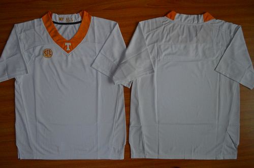 Vols Blank White Stitched NCAA Jersey Vols Blank White Stitched NCAA Jersey