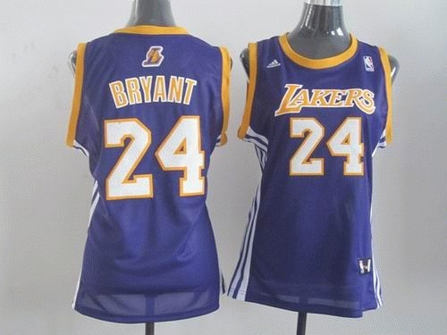 WOMEN Los Angeles Lakers 24 Kobe Bryant purple Jersey WOMEN Los Angeles Lakers 24 Kobe Bryant purple Jersey