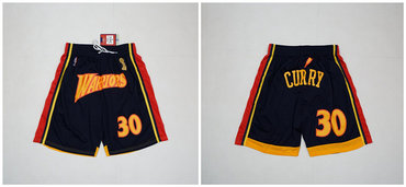 Warriors 30 Stephen Curry Navy Champions Shorts Warriors 30 Stephen Curry Navy Champions Shorts