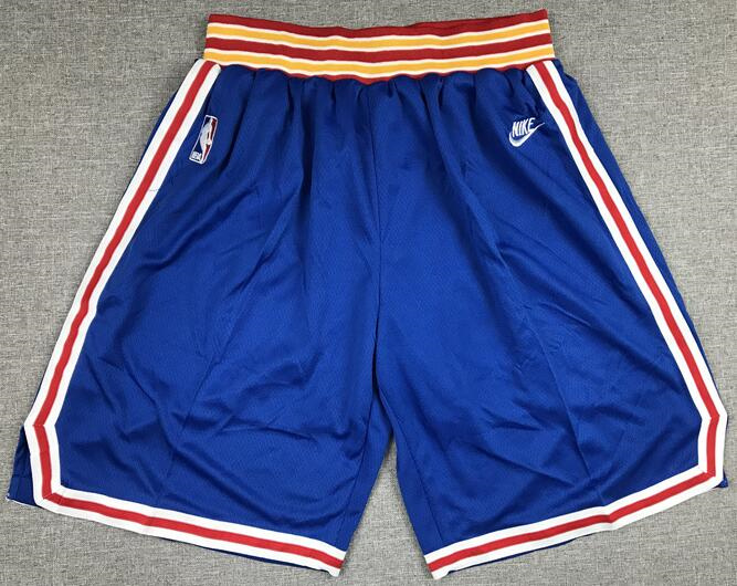 Warriors Blue Nike Diamond 75th Anniversary City Edition Swingman Shorts Warriors Blue Nike Diamond 75th Anniversary City Edition Swingman Shorts