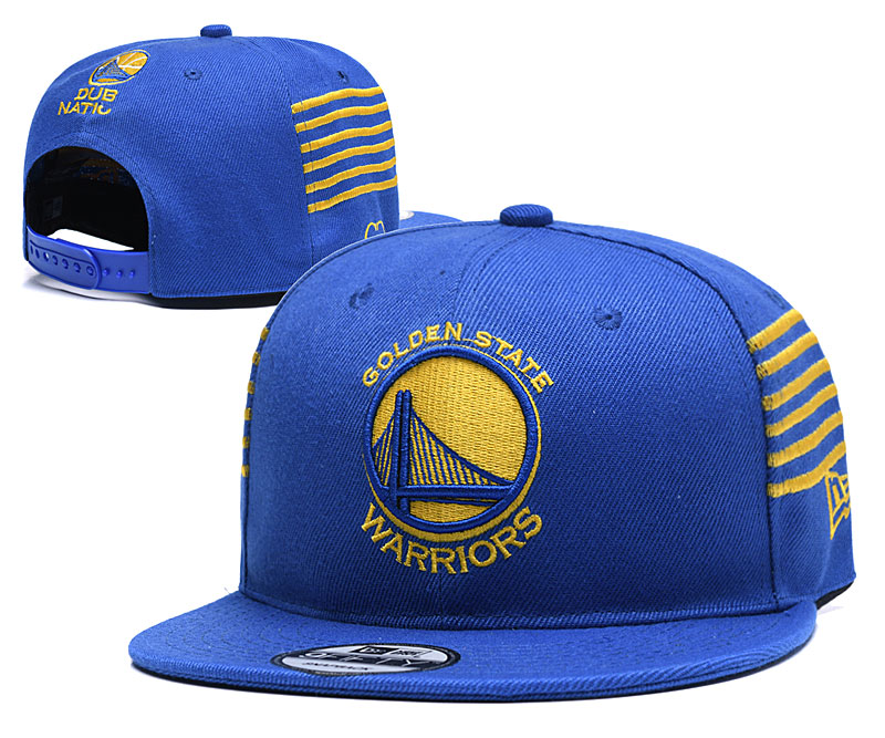 Warriors Team Logo Blue Adjustable Hat 1 YD
