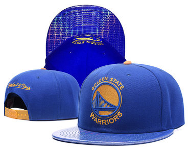 Warriors Team Logo Blue Adjustable Hat GS