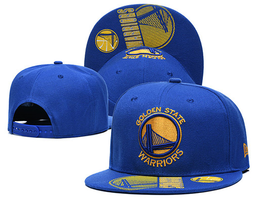 Warriors Team Logo Blue Adjustable Hat GS
