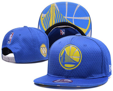 Warriors Team Logo Blue Adjustable Hat YD