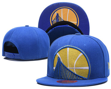 Warriors Team Logo Snapback Adjustable Hat LT