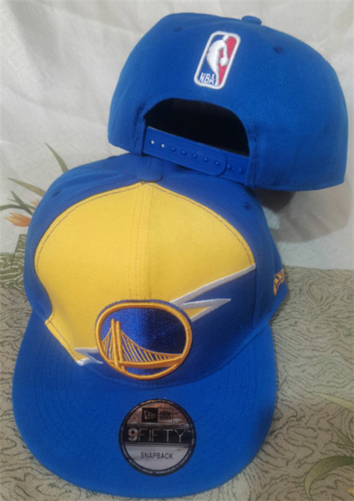 Warriors Team Logo Snapback Hat GS