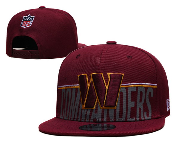Washington Commanders Snapback Hat Burgundy