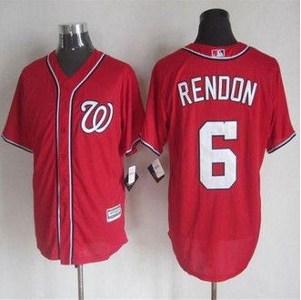 Washington Nationals #6 Anthony Rendon Red New Cool Base Stitched Baseball Jersey