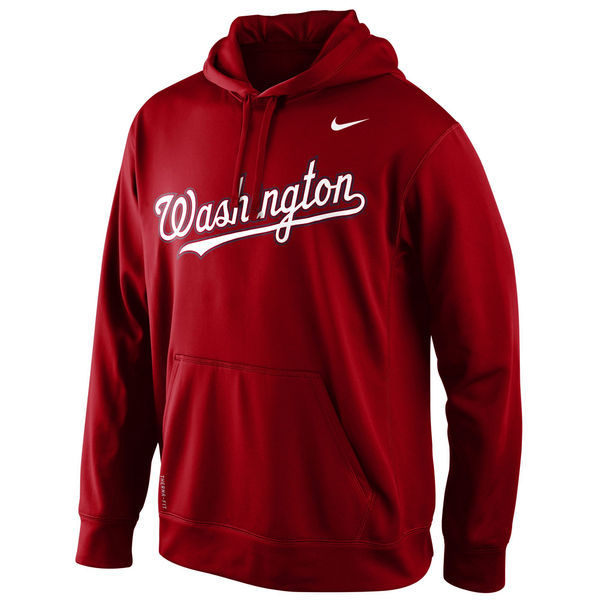 Washington Nationals Red Nike Men's Pullover Hoodie Washington Nationals Red Nike Men's Pullover Hoodie