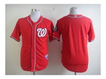 Washington Nationals blank red MLB Jerseys