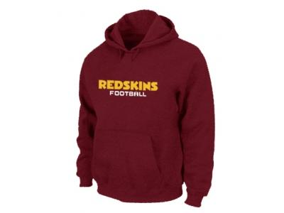 Washington Red Skins Authentic font Pullover Hoodie Red Washington Red Skins Authentic font Pullover Hoodie Red