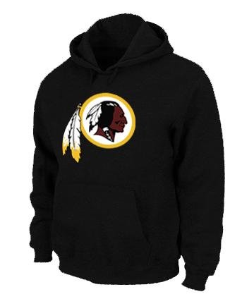Washington Redskins Classic Logo Pullover Hoodie Sweatshirt - Black Washington Redskins Classic Logo Pullover Hoodie Sweatshirt - Black