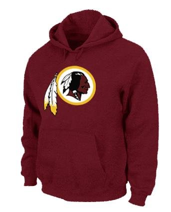 Washington Redskins Classic Logo Pullover Hoodie Sweatshirt - Burgundy Washington Redskins Classic Logo Pullover Hoodie Sweatshirt - Burgundy