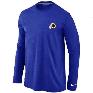 Washington Redskins Sideline Legend Authentic Long Sleeve T-Shirt Blue