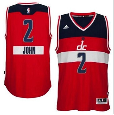 Washington Wizards #2 John Wall Red 2014-15 Christmas Day NBA Jersey