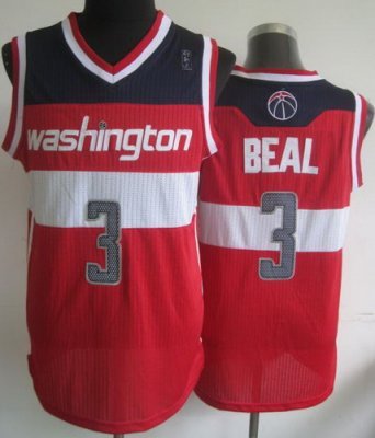 Washington Wizards 3 Bradley Beal Red Revolution 30 NBA Jerseys