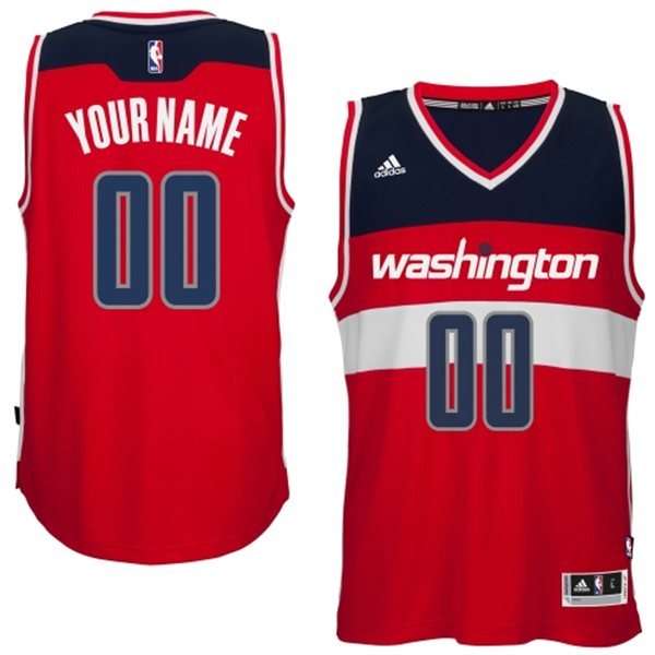Washington Wizards Red Men's Customize New Rev 30 Jersey Washington Wizards Red Men's Customize New Rev 30 Jersey