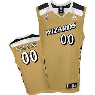 Washington Wizards Youth Custom golden Jersey Washington Wizards Youth Custom golden Jersey