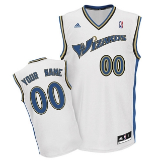 Washington Wizards Youth Custom white Jersey Washington Wizards Youth Custom white Jersey