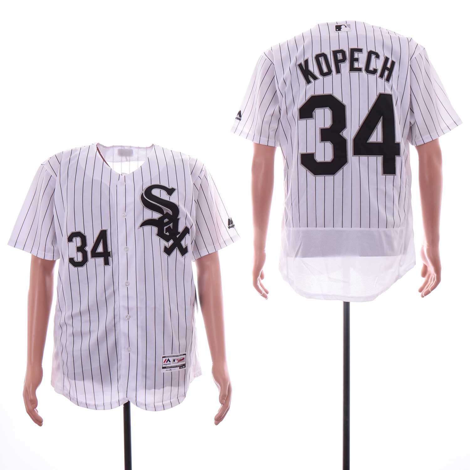 White Sox 34 Michael Kopech White Flexbase Jersey